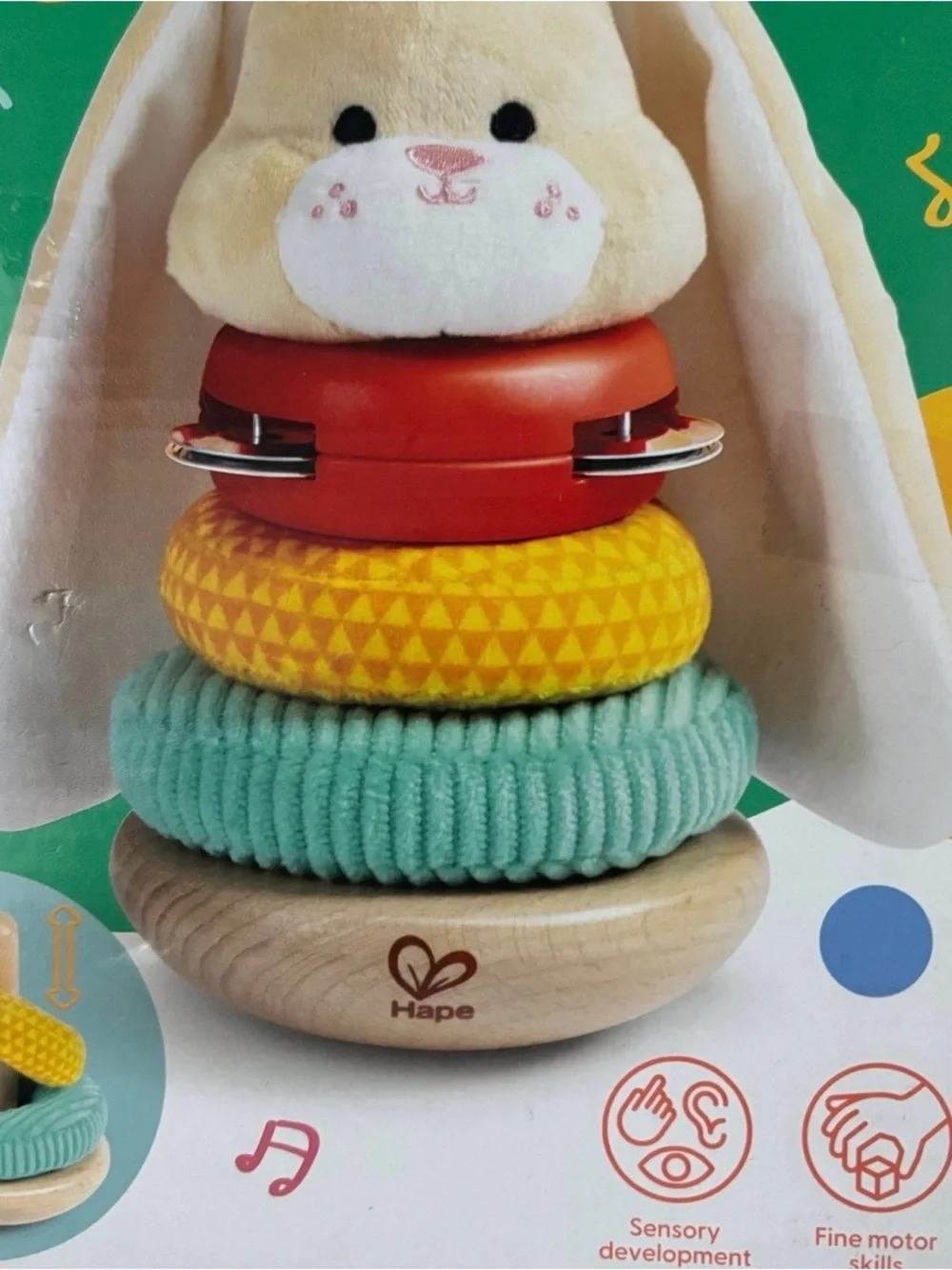 Hape bunny stacker